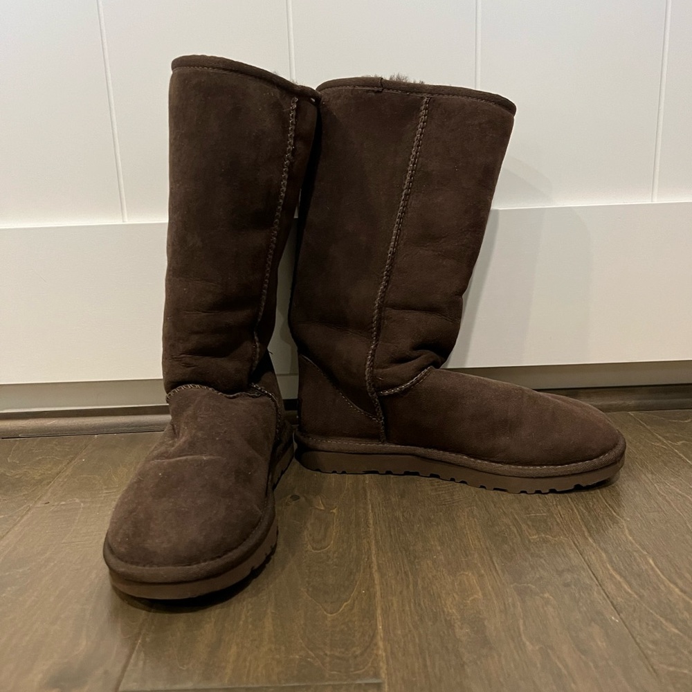 UGG Classic Tall Boots in Chocolate Brown